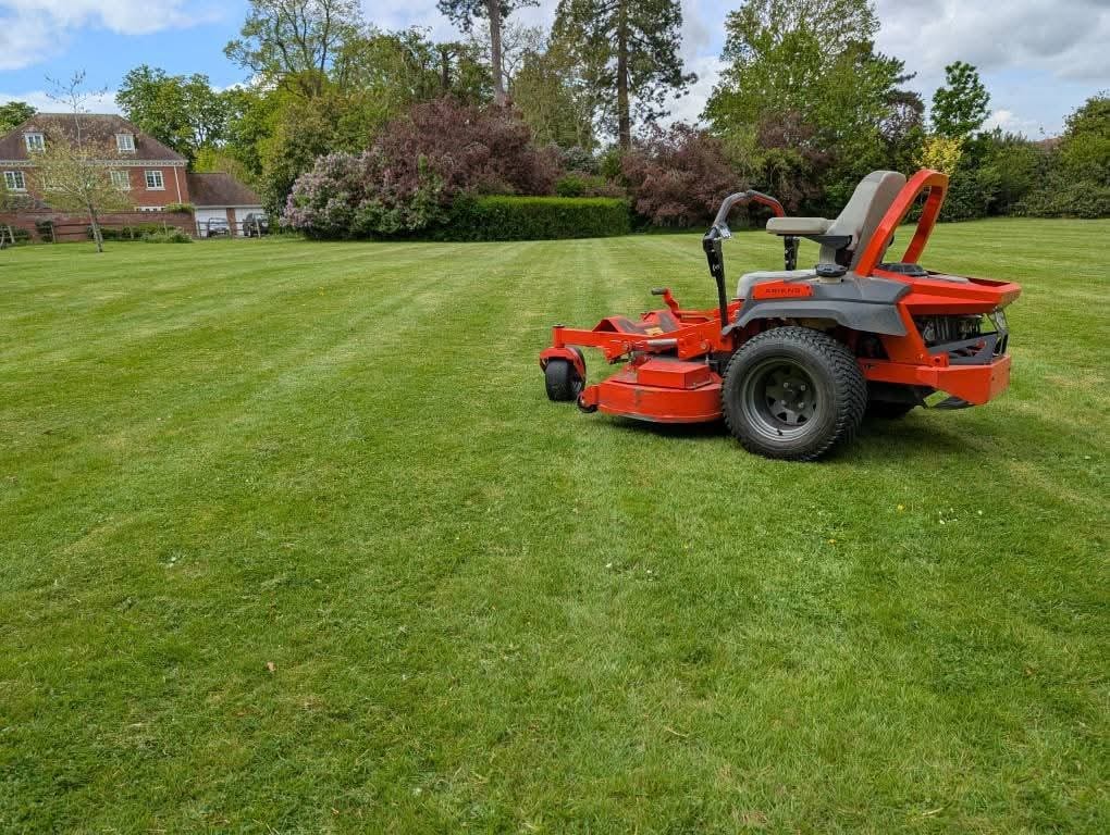 Professional grounds maintenance by Tim Harris